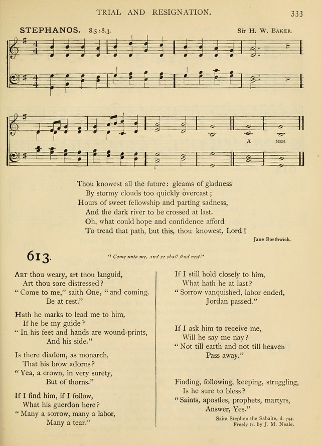 Hymns for church and home: with tunes. page 352