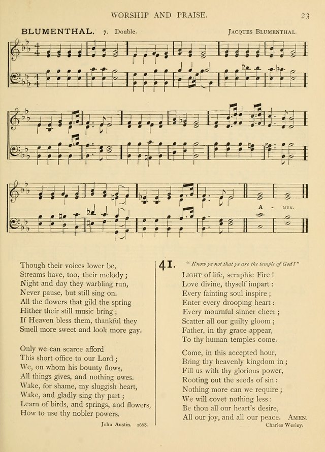 Hymns for church and home: with tunes. page 38