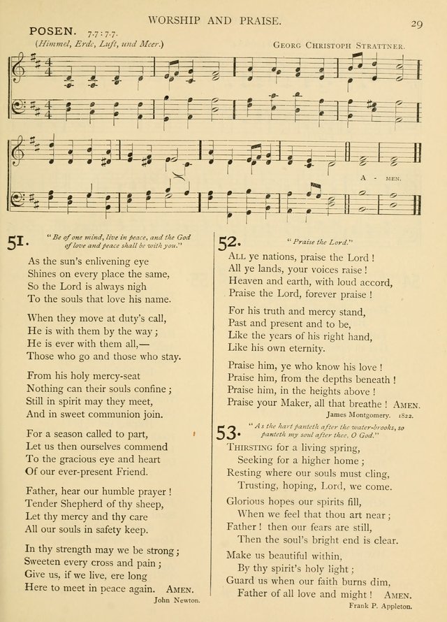 Hymns for church and home: with tunes. page 44