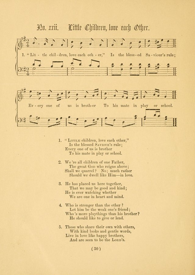 Hymns for Children (2nd ed.) page 30