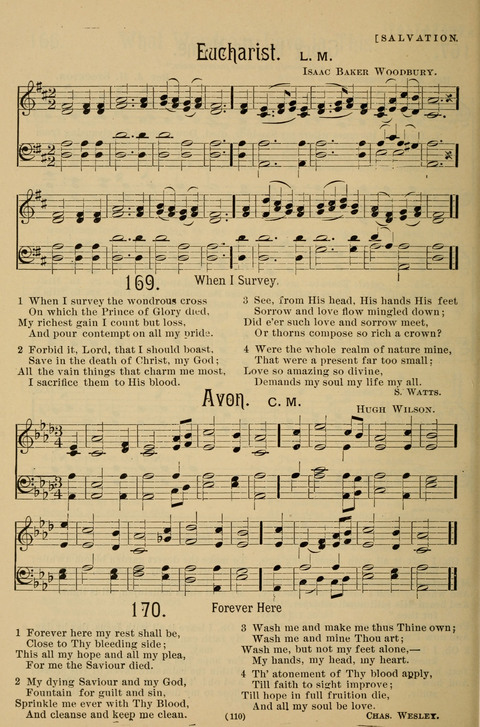 Hymns of the Christian Life: for the sanctuary, Sunday schools, prayer meetings, mission work and revival services page 110