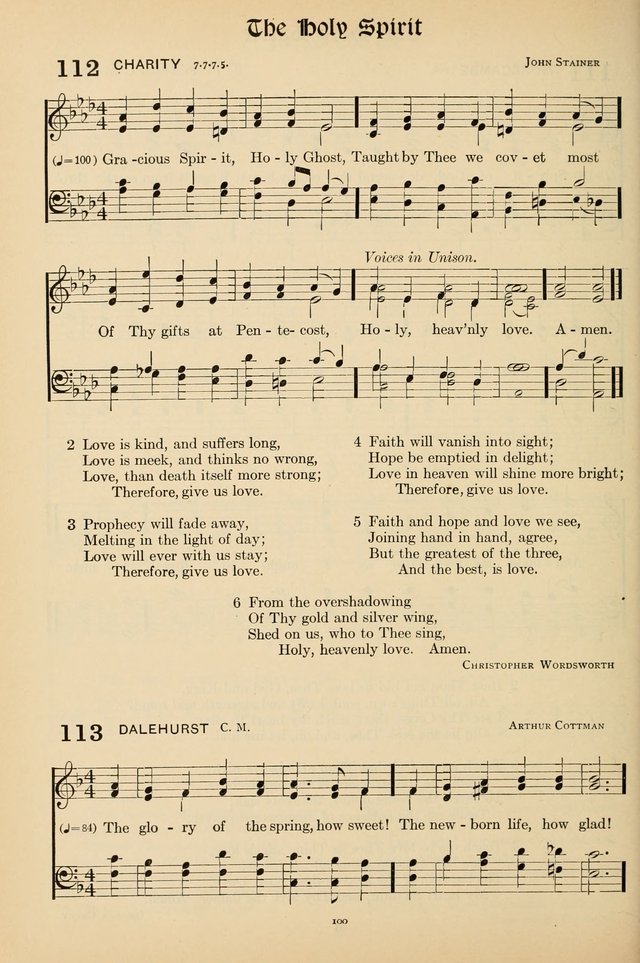 Hymns of the Church: new and old page 102