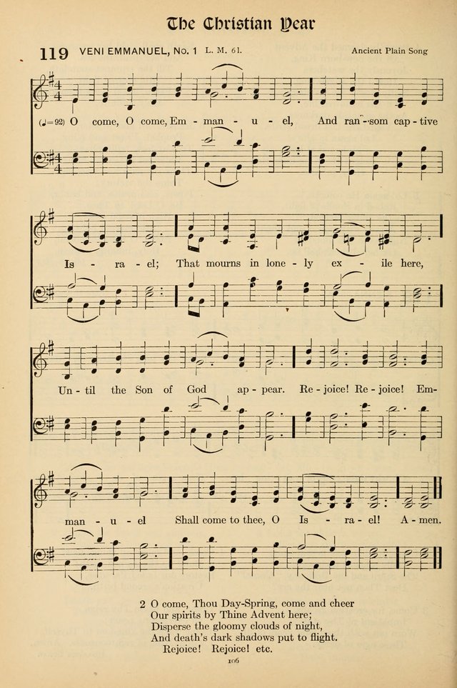 Hymns of the Church: new and old page 108