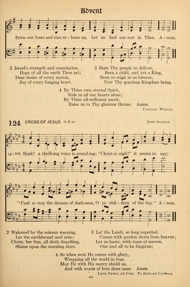 Hymns of the Church: new and old page 113