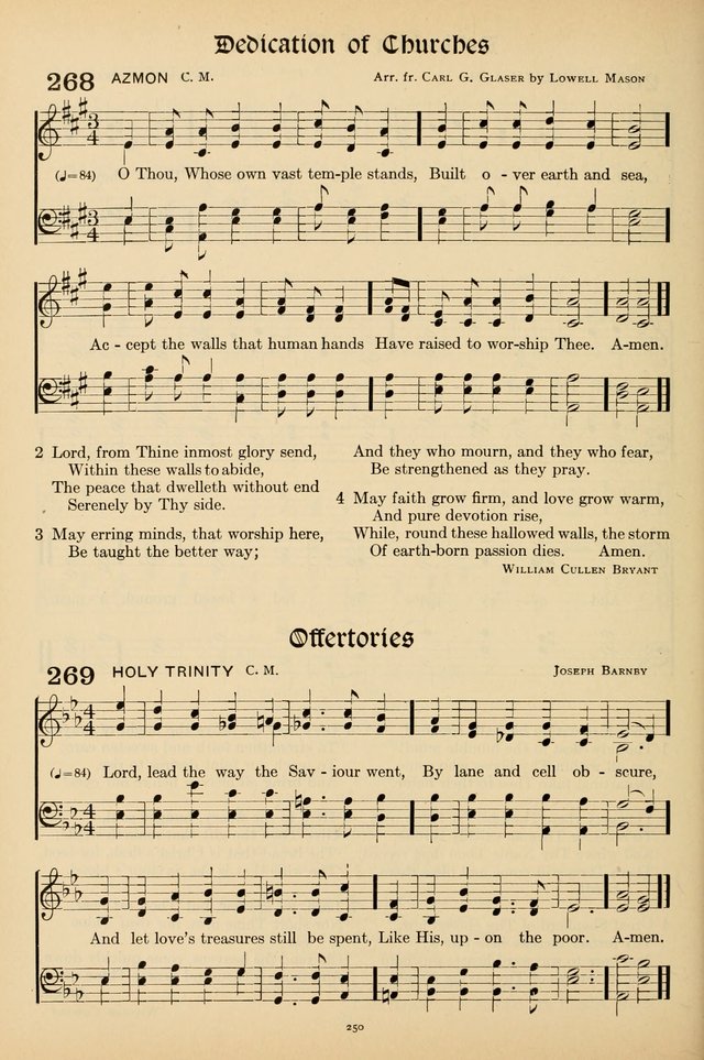 Hymns of the Church: new and old page 258