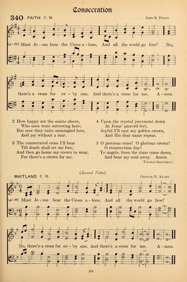 Hymns of the Church: new and old page 323