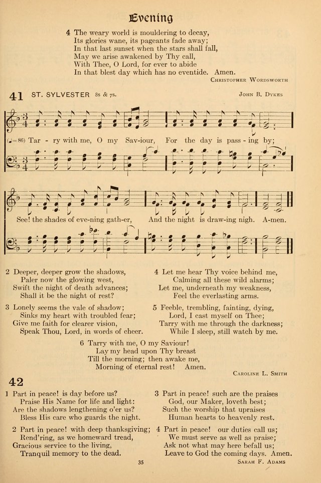 Hymns of the Church: new and old page 35