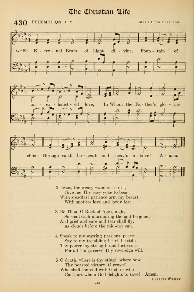 Hymns of the Church: new and old page 408