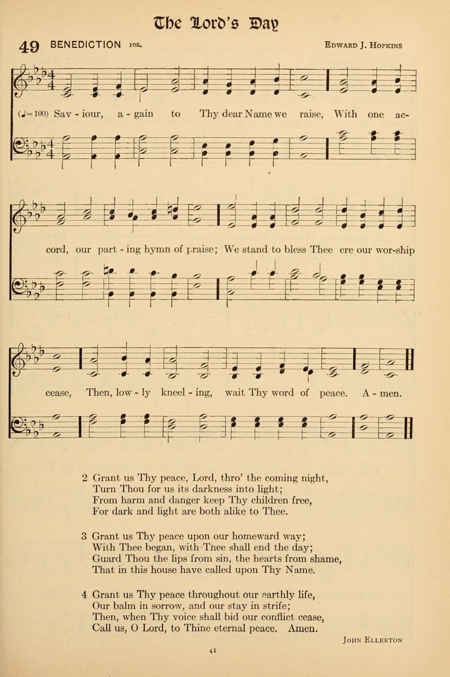 Hymns of the Church: new and old page 41