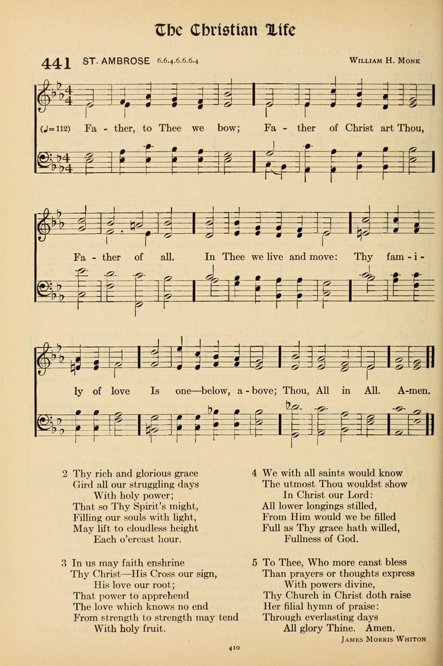 Hymns of the Church: new and old page 418