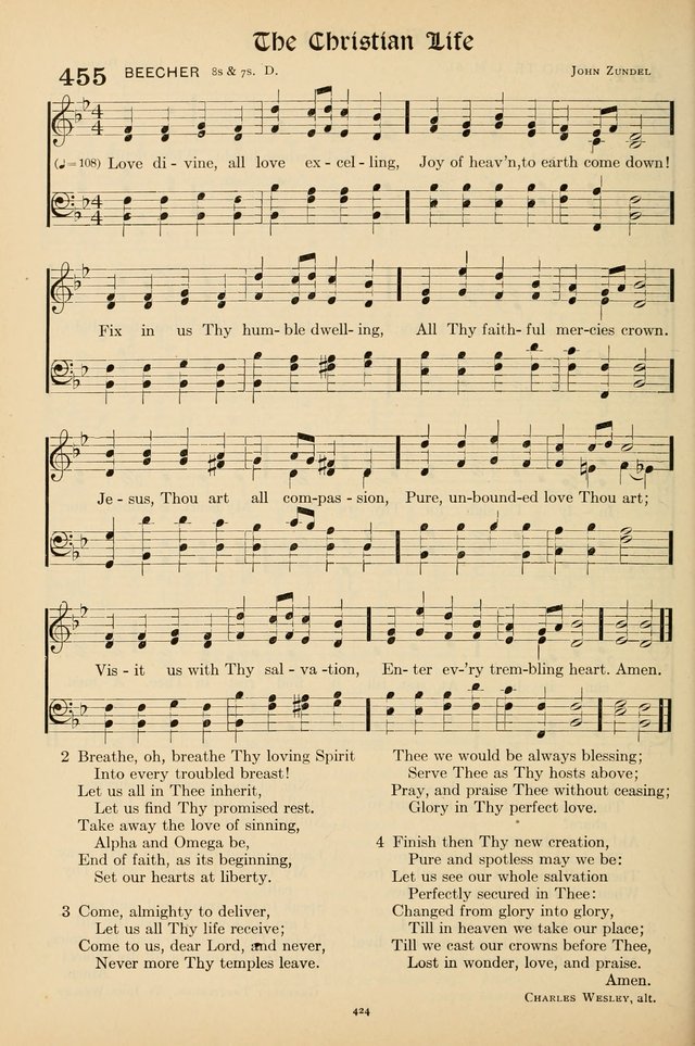 Hymns of the Church: new and old page 432