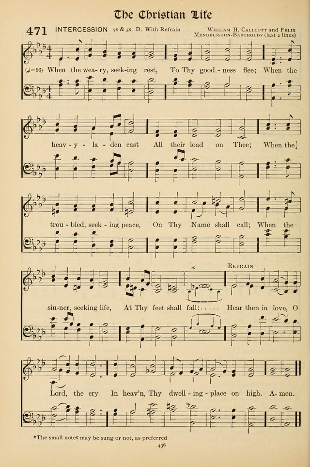 Hymns of the Church: new and old page 444