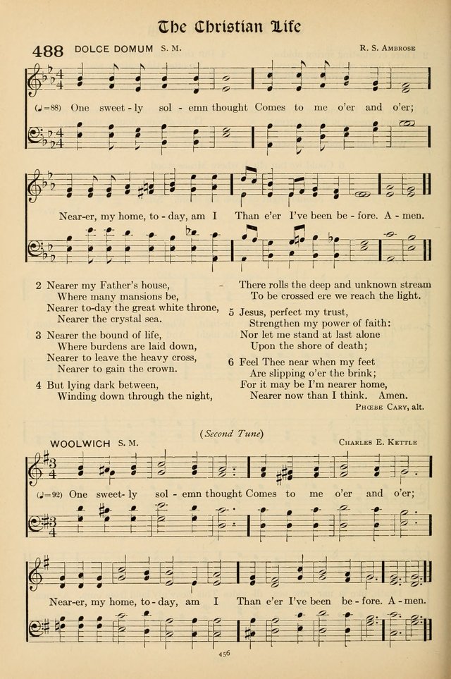 Hymns of the Church: new and old page 464