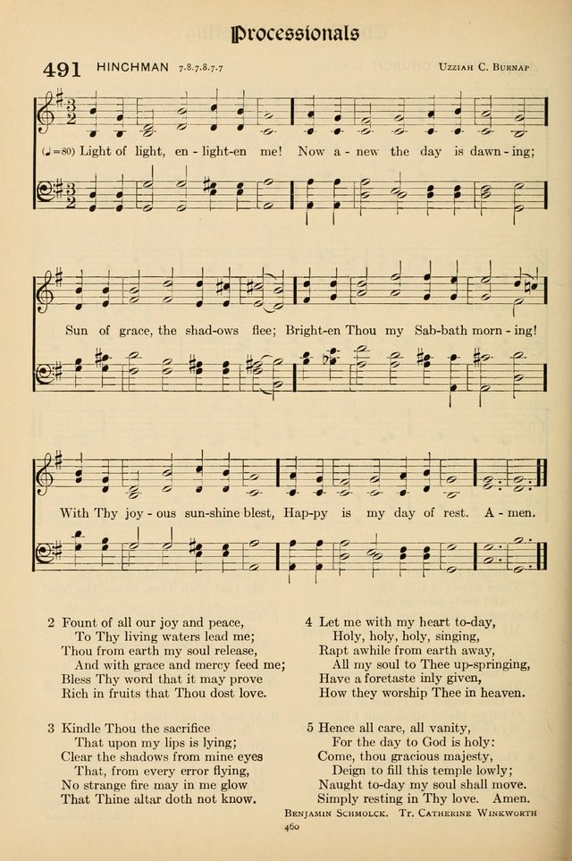 Hymns of the Church: new and old page 468