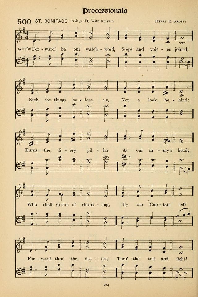 Hymns of the Church: new and old page 482