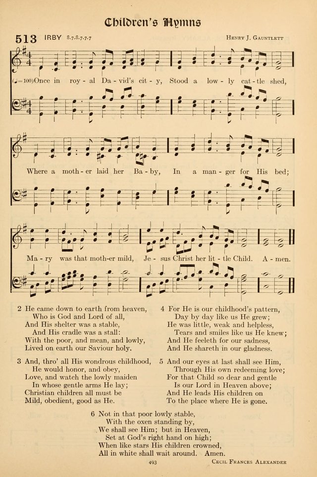 Hymns of the Church: new and old page 503