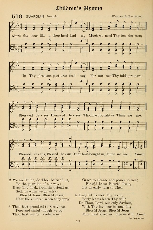 Hymns of the Church: new and old page 510