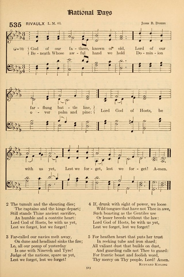 Hymns of the Church: new and old page 523