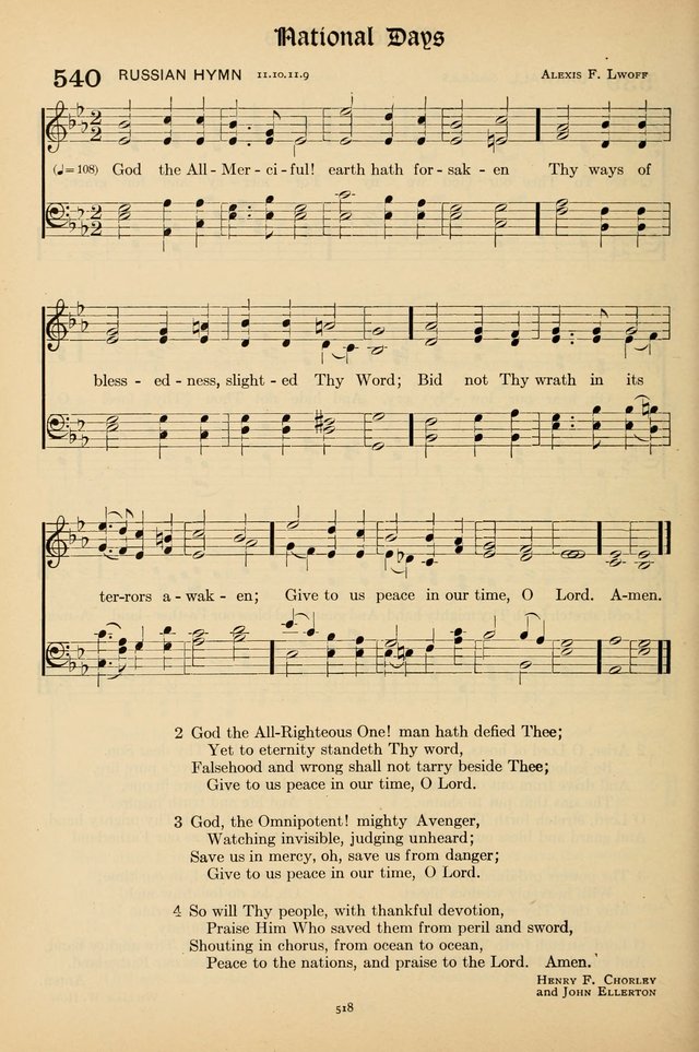 Hymns of the Church: new and old page 528