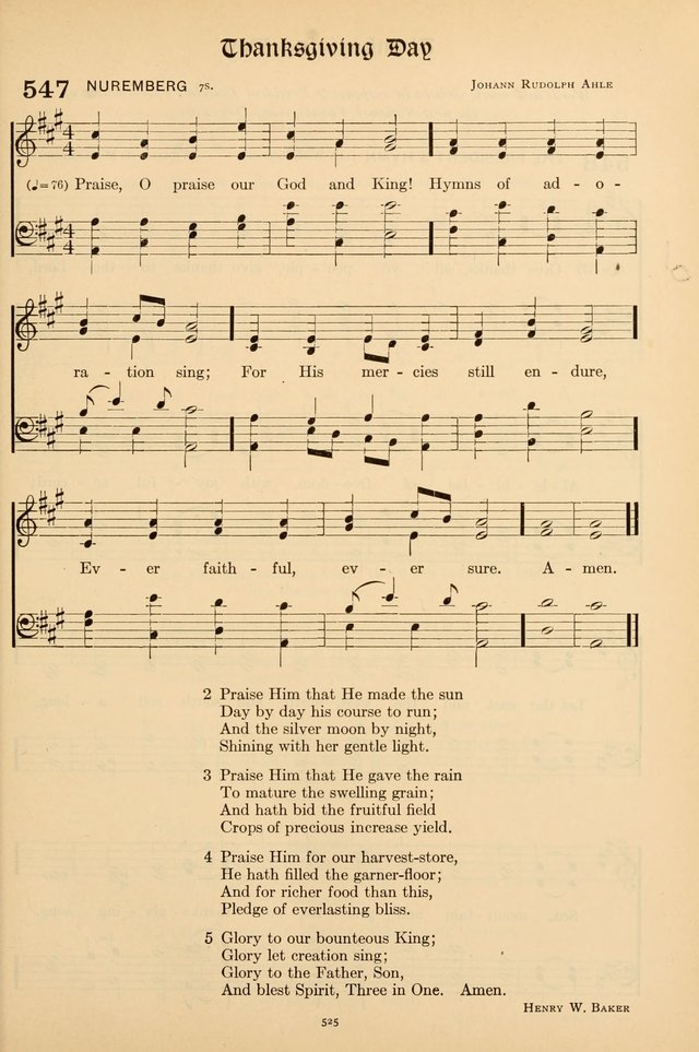 Hymns of the Church: new and old page 535