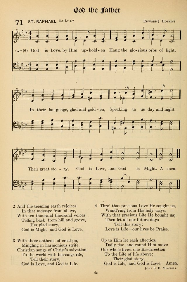 Hymns of the Church: new and old page 62