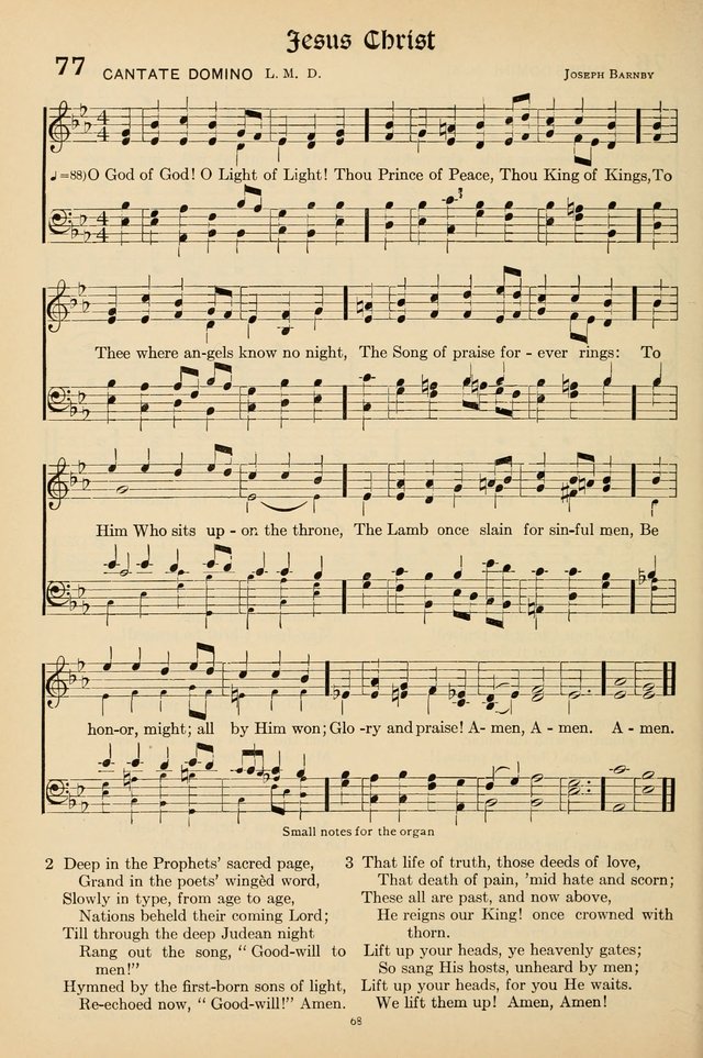 Hymns of the Church: new and old page 68