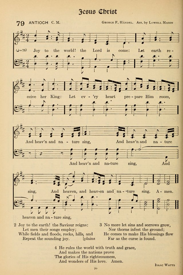 Hymns of the Church: new and old page 70