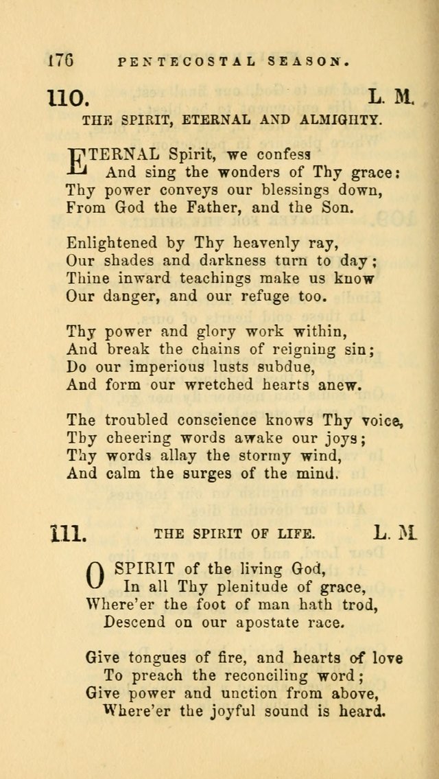 Hymns and Chants: with offices of devotion. For use in Sunday-schools, parochial and week day schools, seminaries and colleges. Arranged according to the Church year page 176