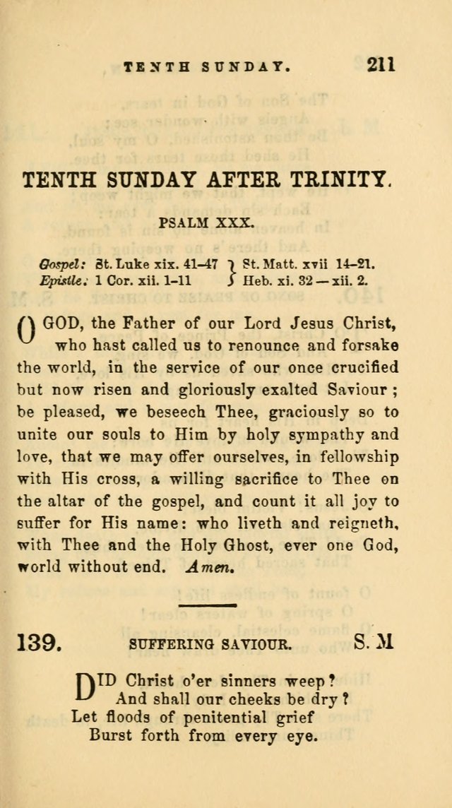 Hymns and Chants: with offices of devotion. For use in Sunday-schools, parochial and week day schools, seminaries and colleges. Arranged according to the Church year page 211