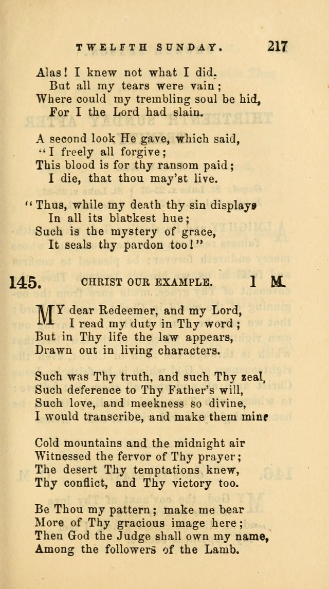 Hymns and Chants: with offices of devotion. For use in Sunday-schools, parochial and week day schools, seminaries and colleges. Arranged according to the Church year page 217