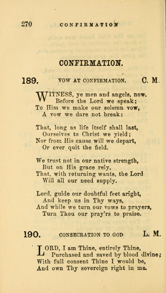 Hymns and Chants: with offices of devotion. For use in Sunday-schools, parochial and week day schools, seminaries and colleges. Arranged according to the Church year page 270