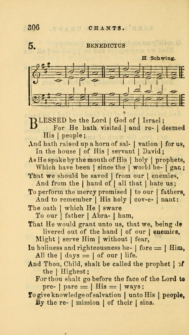 Hymns and Chants: with offices of devotion. For use in Sunday-schools, parochial and week day schools, seminaries and colleges. Arranged according to the Church year page 306