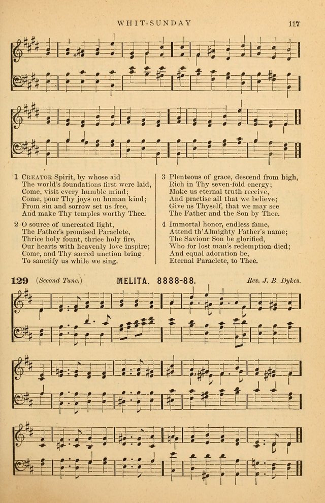 Hymnal Companion to the Prayer Book: suited to the special seasons of the Christian year, and other occasions of public worship, as well as for use in the Sunday-school...With accompanying tunes page 118