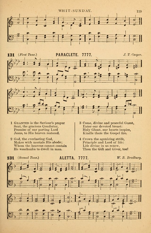 Hymnal Companion to the Prayer Book: suited to the special seasons of the Christian year, and other occasions of public worship, as well as for use in the Sunday-school...With accompanying tunes page 120