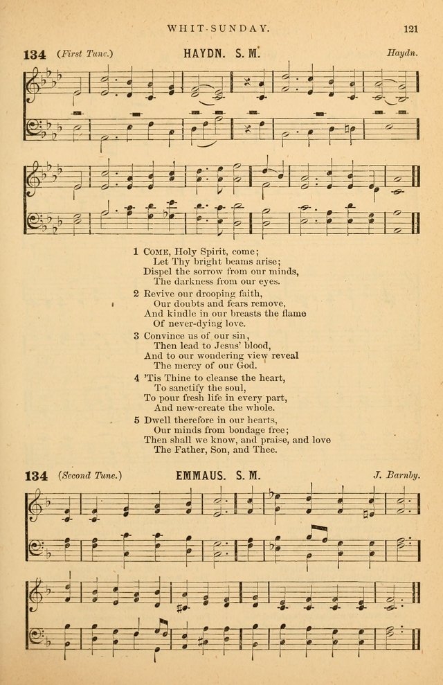 Hymnal Companion to the Prayer Book: suited to the special seasons of the Christian year, and other occasions of public worship, as well as for use in the Sunday-school...With accompanying tunes page 122