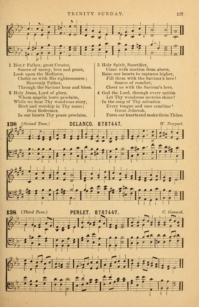 Hymnal Companion to the Prayer Book: suited to the special seasons of the Christian year, and other occasions of public worship, as well as for use in the Sunday-school...With accompanying tunes page 128