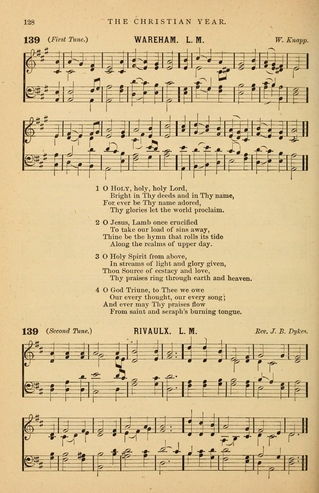 Hymnal Companion to the Prayer Book: suited to the special seasons of the Christian year, and other occasions of public worship, as well as for use in the Sunday-school...With accompanying tunes page 129