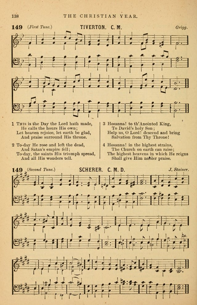 Hymnal Companion to the Prayer Book: suited to the special seasons of the Christian year, and other occasions of public worship, as well as for use in the Sunday-school...With accompanying tunes page 139