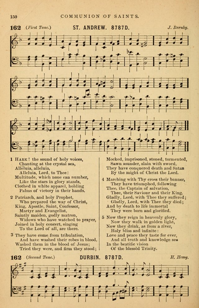 Hymnal Companion to the Prayer Book: suited to the special seasons of the Christian year, and other occasions of public worship, as well as for use in the Sunday-school...With accompanying tunes page 151