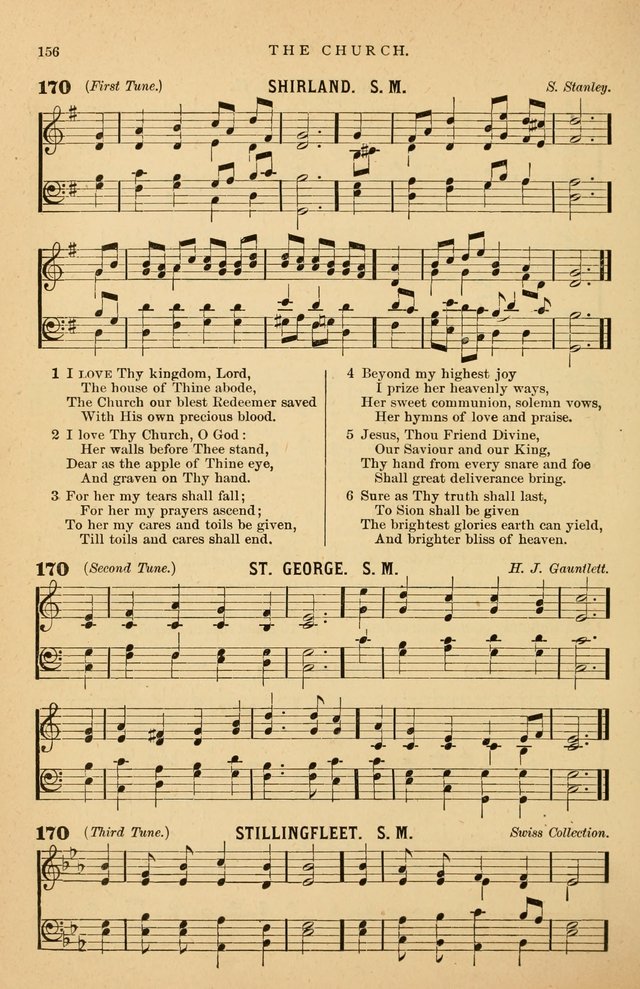 Hymnal Companion to the Prayer Book: suited to the special seasons of the Christian year, and other occasions of public worship, as well as for use in the Sunday-school...With accompanying tunes page 157