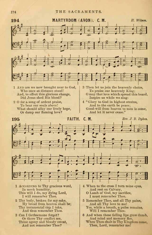 Hymnal Companion to the Prayer Book: suited to the special seasons of the Christian year, and other occasions of public worship, as well as for use in the Sunday-school...With accompanying tunes page 175