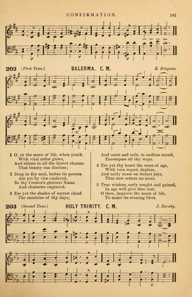 Hymnal Companion to the Prayer Book: suited to the special seasons of the Christian year, and other occasions of public worship, as well as for use in the Sunday-school...With accompanying tunes page 182