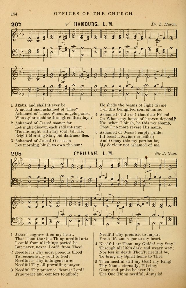 Hymnal Companion to the Prayer Book: suited to the special seasons of the Christian year, and other occasions of public worship, as well as for use in the Sunday-school...With accompanying tunes page 185