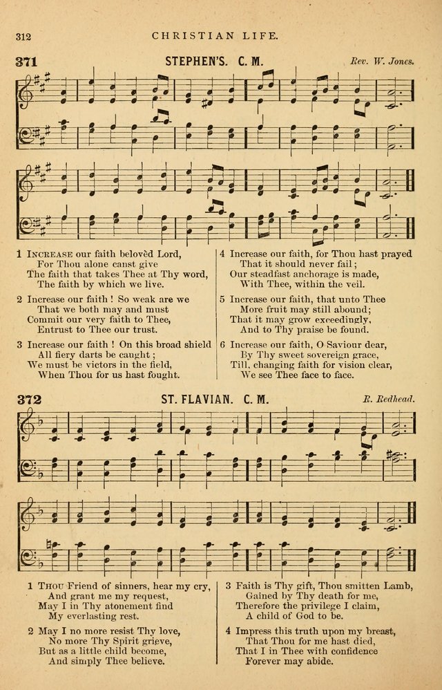 Hymnal Companion to the Prayer Book: suited to the special seasons of the Christian year, and other occasions of public worship, as well as for use in the Sunday-school...With accompanying tunes page 315