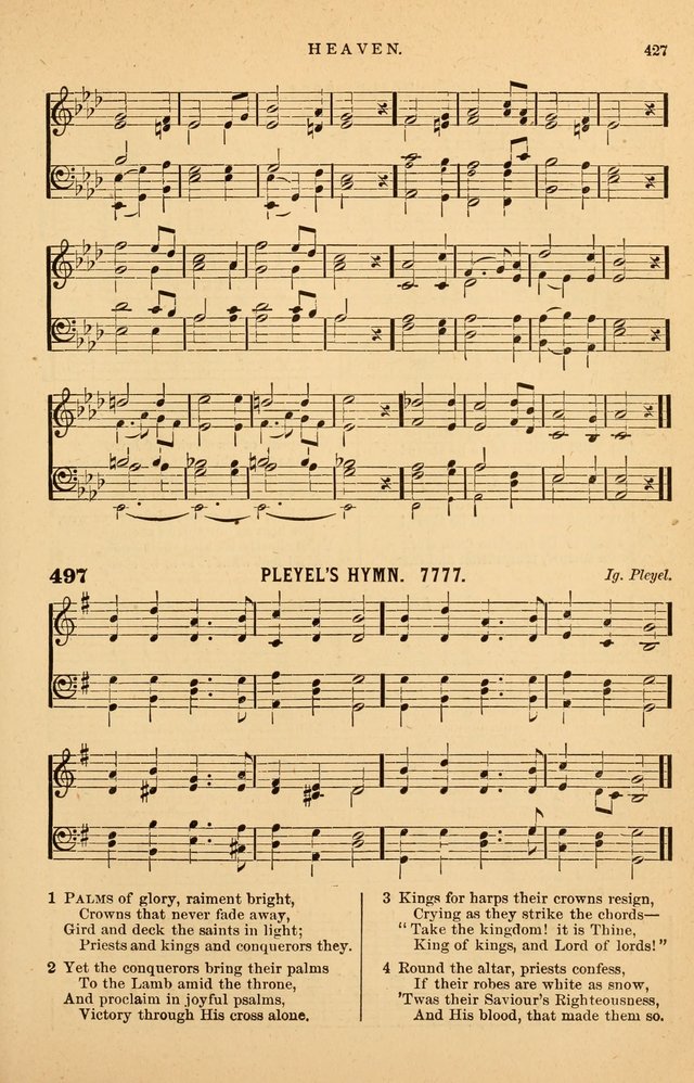 Hymnal Companion to the Prayer Book: suited to the special seasons of the Christian year, and other occasions of public worship, as well as for use in the Sunday-school...With accompanying tunes page 430