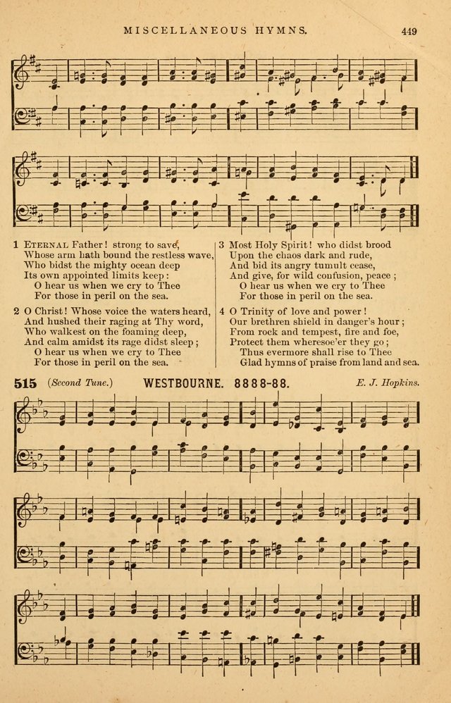 Hymnal Companion to the Prayer Book: suited to the special seasons of the Christian year, and other occasions of public worship, as well as for use in the Sunday-school...With accompanying tunes page 452