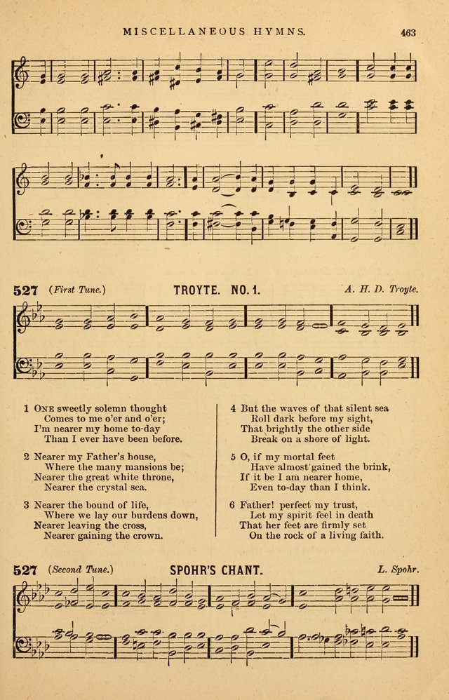 Hymnal Companion to the Prayer Book: suited to the special seasons of the Christian year, and other occasions of public worship, as well as for use in the Sunday-school...With accompanying tunes page 466