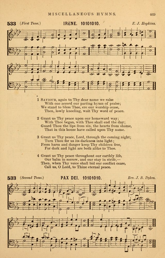 Hymnal Companion to the Prayer Book: suited to the special seasons of the Christian year, and other occasions of public worship, as well as for use in the Sunday-school...With accompanying tunes page 472