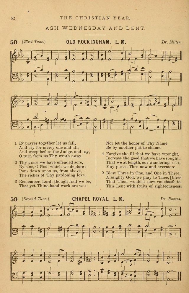 Hymnal Companion to the Prayer Book: suited to the special seasons of the Christian year, and other occasions of public worship, as well as for use in the Sunday-school...With accompanying tunes page 53