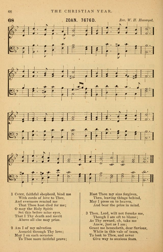 Hymnal Companion to the Prayer Book: suited to the special seasons of the Christian year, and other occasions of public worship, as well as for use in the Sunday-school...With accompanying tunes page 67